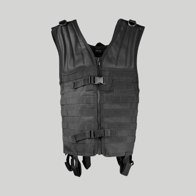Colete Carrier Molle - Preto - Mil-Tec