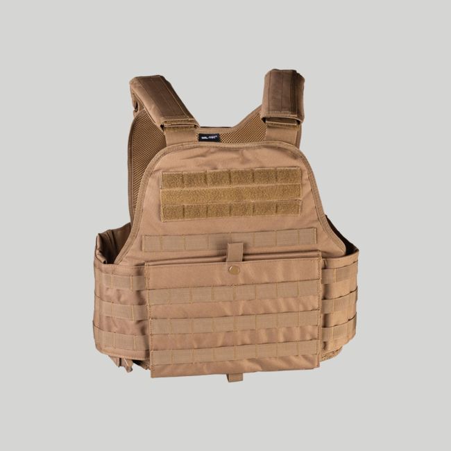 Plattenträgerweste - Coyote - Mil-Tec