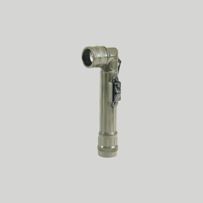 Torcia angolata LED 16 cm US - Verde Oliva - Mil-Tec
