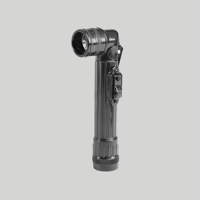 Torcia angolata LED 17 cm US - Nero - Mil-Tec