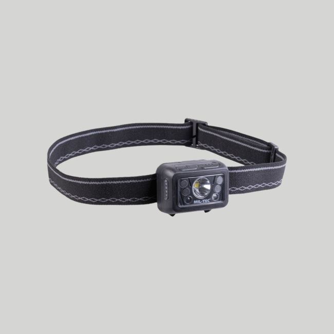 Linterna frontal recargable GC260 (260 lúmenes) - Negro - Mil-Tec