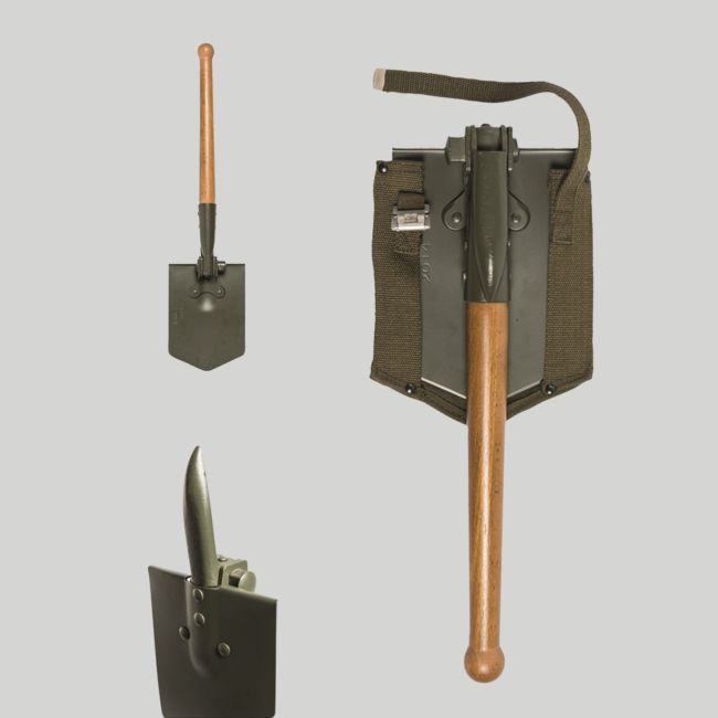 BW-schop met foedraal - Olijfgroen - Mil-Tec