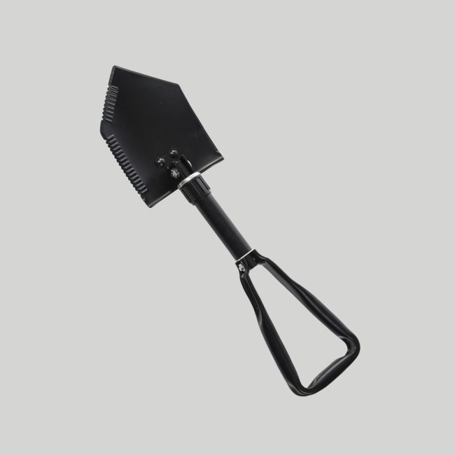 Pala Trifold US 2,5mm con custodia - Nero - Mil-Tec