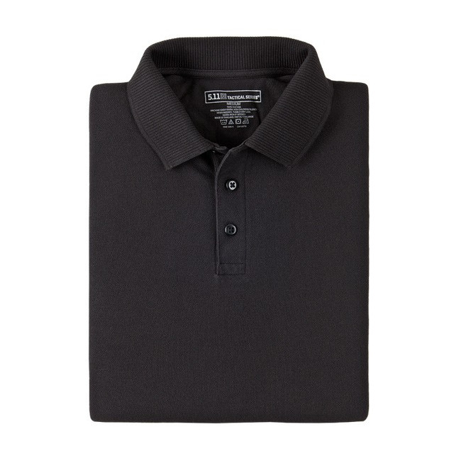 Polo Utility Polyester Noir - 5.11 Tactical