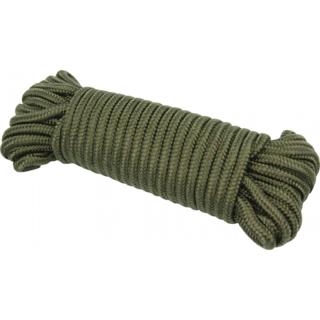 Rouleau de corde 7mm x 15m Vert OD - Highlander Rouleau de corde 7mm x 15m Vert OD - Highlander