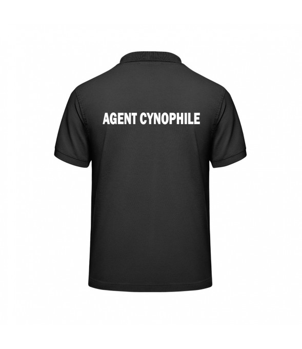 Polo AGENT CYNOPHILE noir - Vetsecurite