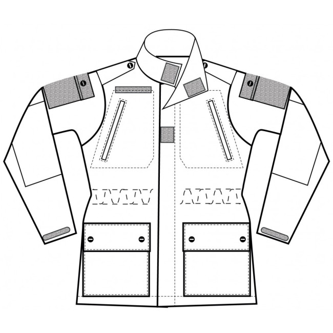 Veste de combat militaire Fighter 2.0 Cam CE - TOE