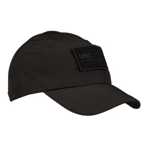 Softshell Baseball Cap Schwarz - Miltec