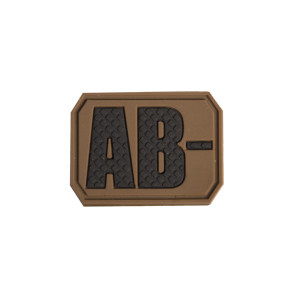 3D-Patch Blutgruppe AB- Coyote - Miltec