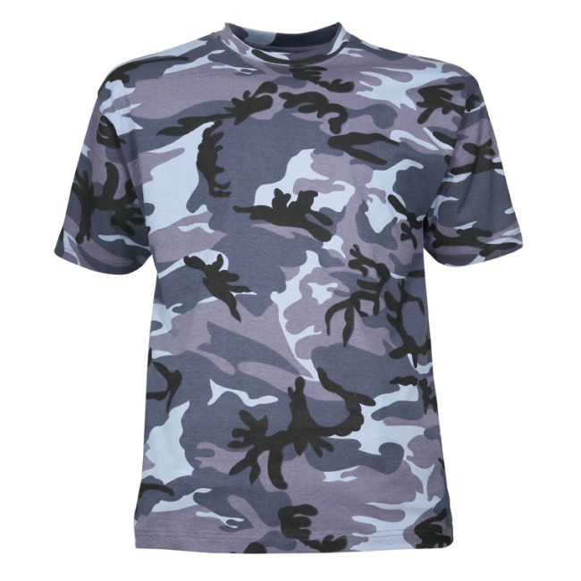 T-Shirt Urbain bleu