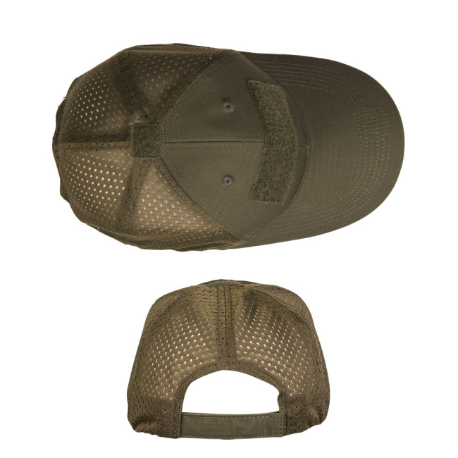 Baseball Cap mit Netz Olivgrün OD - Miltec