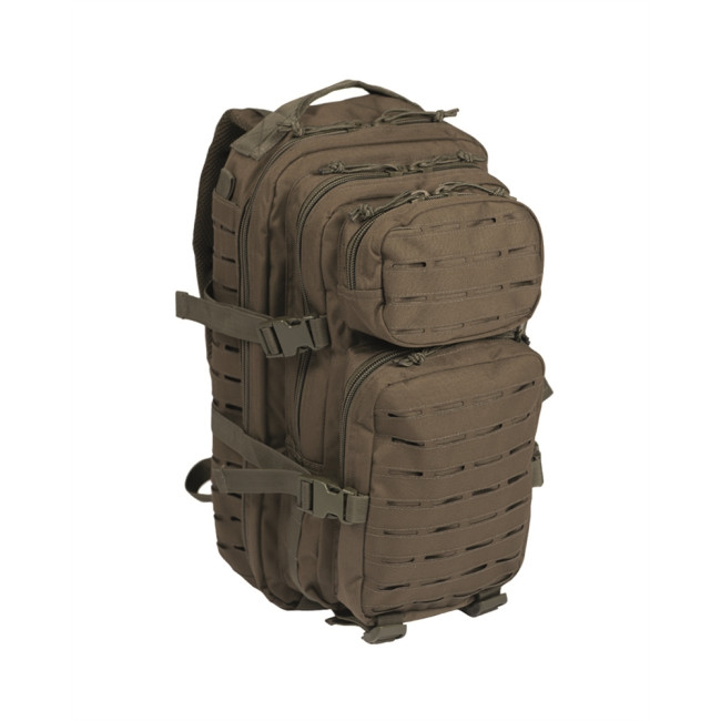 Sac à dos US ASS.PACK laser Cut 20L Vert OD - Miltec