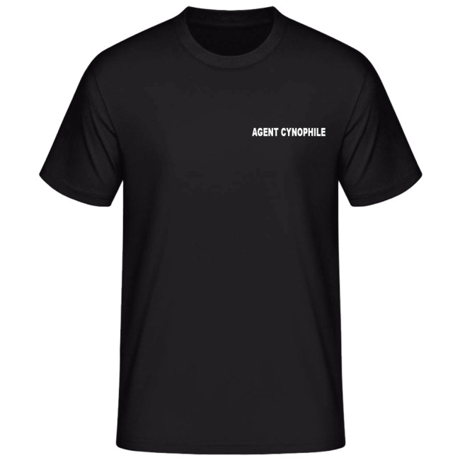 T-Shirt HUNDEFÜHRER Schwarz - Vetsecurite