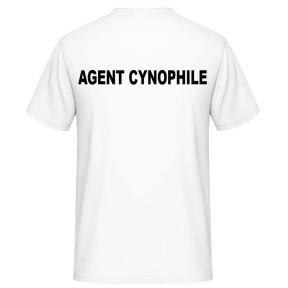 T-Shirt HUNDEFÜHRER Weiß - Vetsecurite