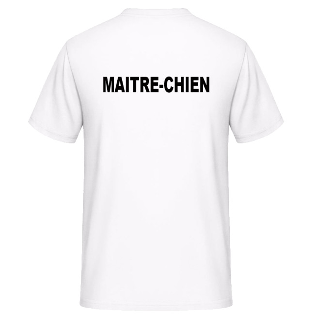 T-shirt HONDENGELEIDSTER Wit - Vetsecurite