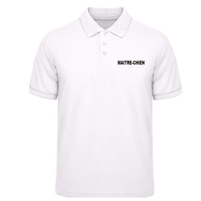 Polo HONDENGELEIDSTER Wit - Vetsecurite