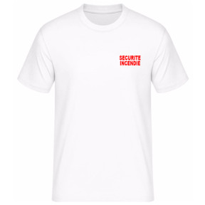 T-Shirt BRANDSCHUTZ Weiß - Vetsecurite