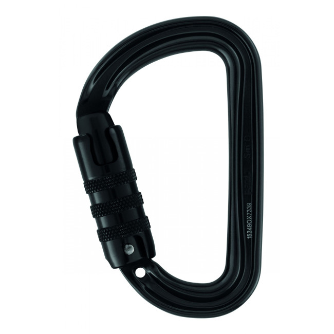 Karabijnhaak Sm'D asymmetrisch met Triact-Lock vergrendeling - Petzl