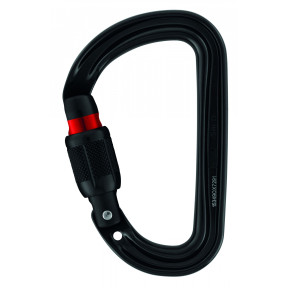 Mousqueton Sm'D asymétrique à verrouillage Screw-Lock - Petzl 