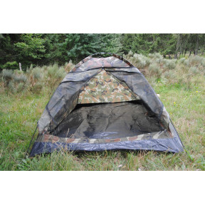 Tweepersoons tent woodland - Miltec