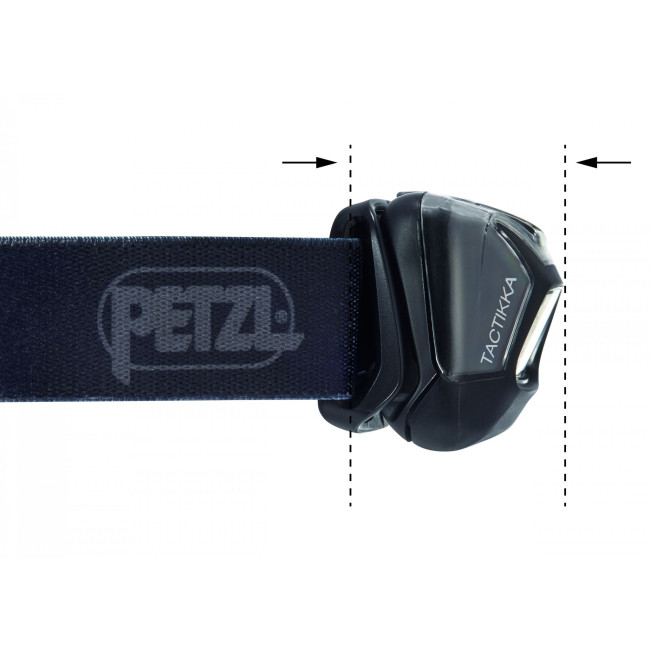 Stirnlampe Tactikka mit Pfeife 200 Lumen schwarz - Petzl