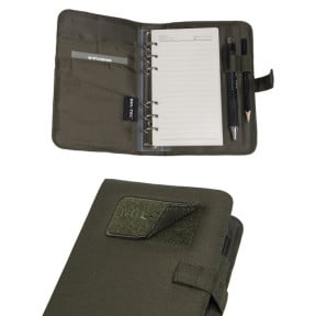 Carnet de notes rembourré Petit Format Noir - Miltec