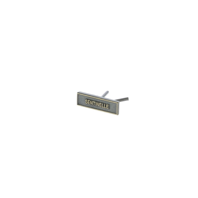 Agrafe ordonnance SENTINELLE bronze