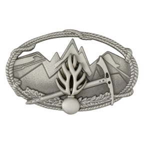 Distintivo de Metal Diploma Técnico de Montanha