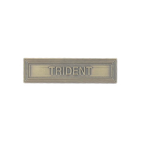 Agrafe ordonnance TRIDENT bronze