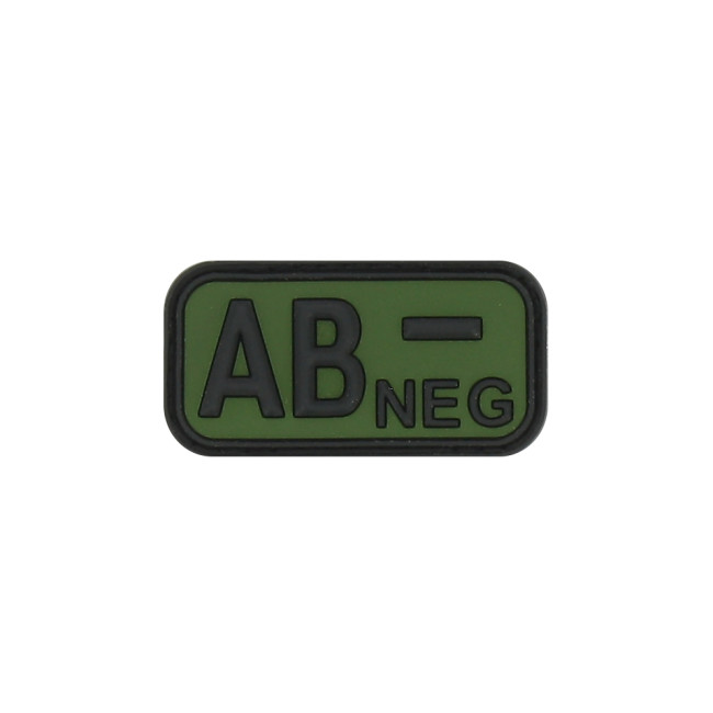 Blutgruppen-Patch AB- Grün OD - JTG
