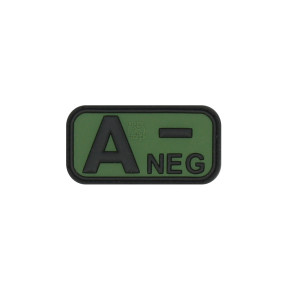 Bloedgroep A- patch Groen OD - JTG