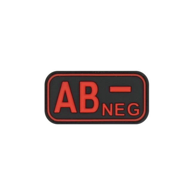 Patch groupe sanguin AB- Rouge - JTG Patch groupe sanguin AB- Rouge - JTG