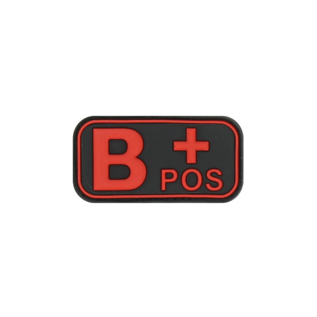 Blutgruppen-Patch B+ Rot - JTG