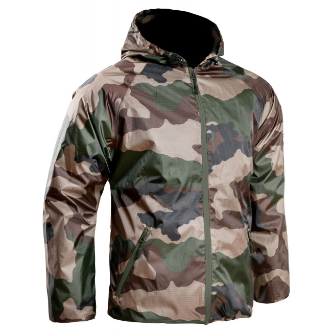 Veste de pluie membrané Ultra-Light Camo CE - A10 Equipment 