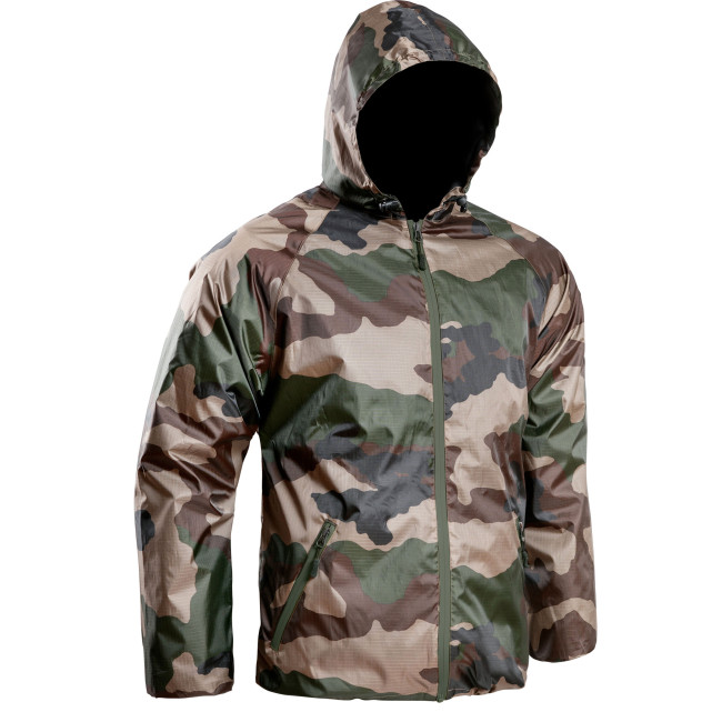 Veste de pluie membrané Ultra-Light Camo CE - A10 Equipment 
