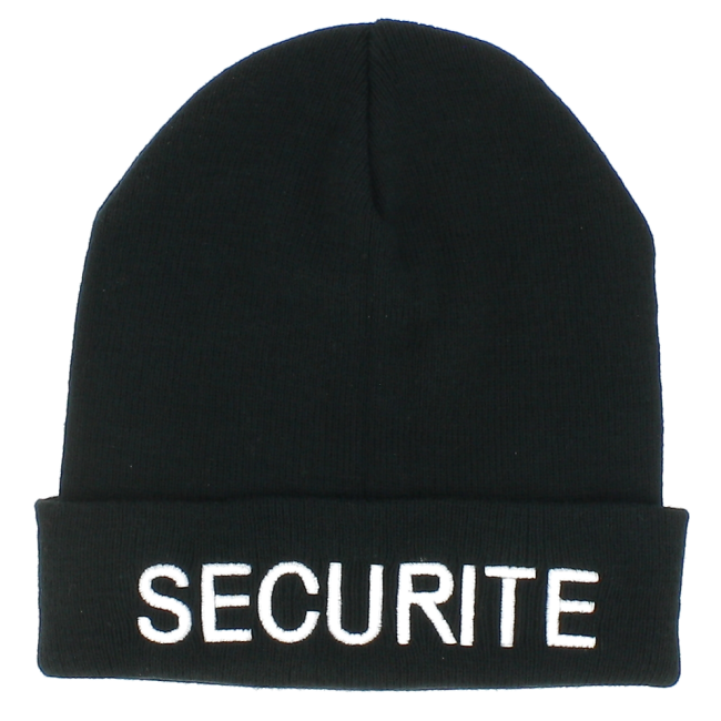 Mütze SICHERHEIT schwarz - Force Series