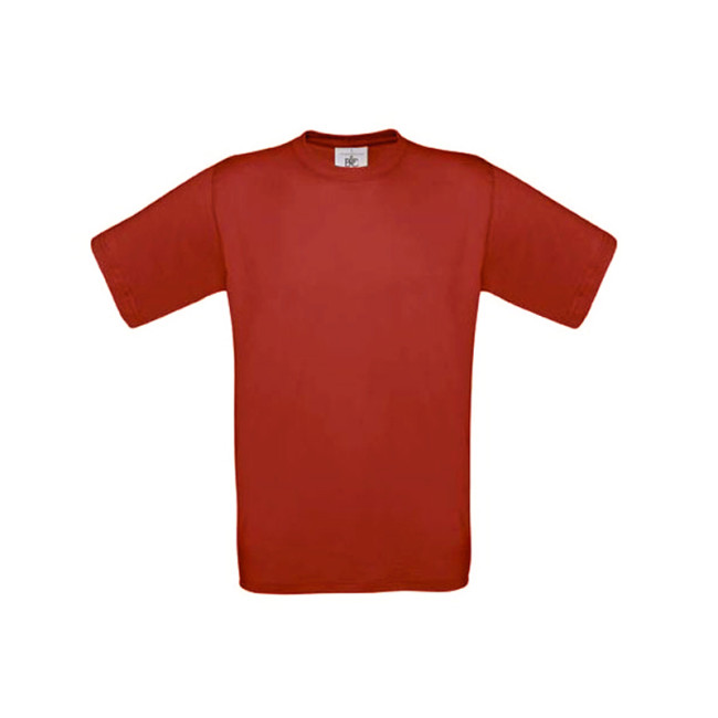 T-shirt korte mouwen Rood - B&C