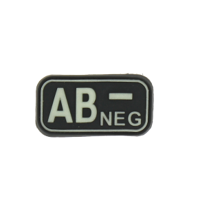 Bloedgroep patch AB- Photoluminescent - JTG