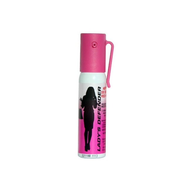 Aérosol LADY'S DEFENDER GAZ CS 25 ML - Le Protecteur