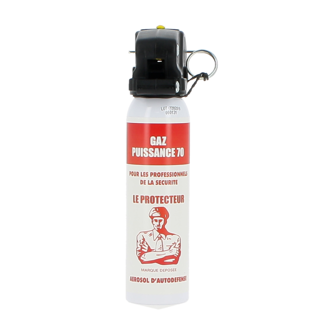 Aerozol obronny Gaz 100ml z uchwytem - Le Protecteur