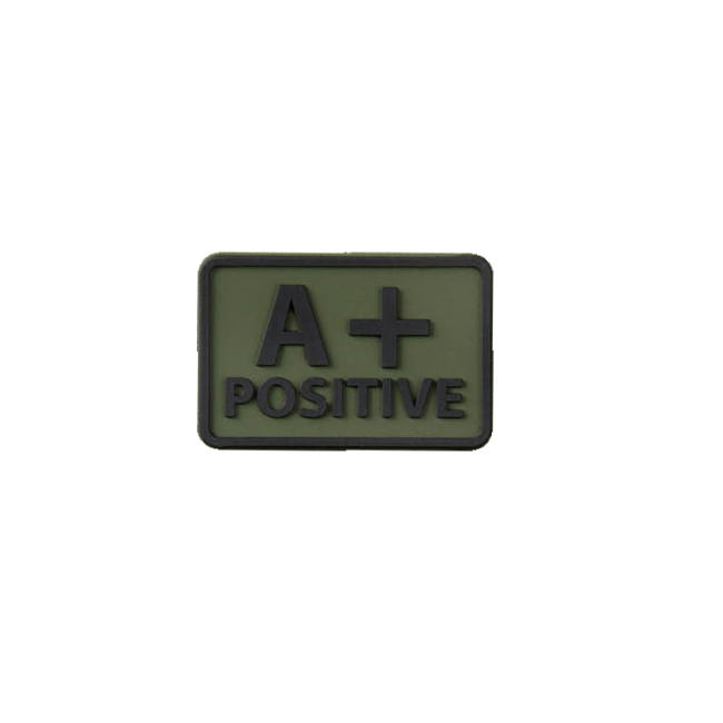 Patch de groupe sanguin A+ Vert OD - Helikon