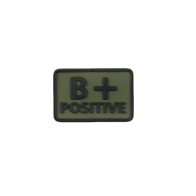 Patch de groupe sanguin B+ Vert OD - Helikon