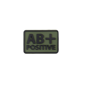 Patch de groupe sanguin AB+ Vert OD - Helikon