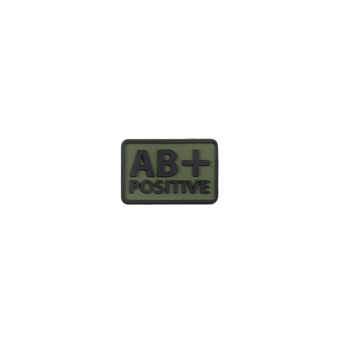 Patch Groupe Sanguin O- Vert OD – Helikon – Velcro Costaud, 3D Mat, Lavable Et Increvable