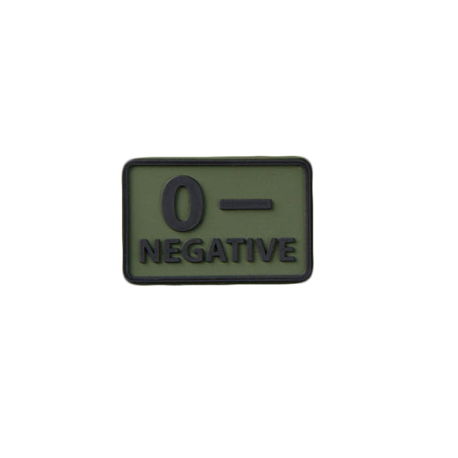 Patch de groupe sanguin O- Vert OD - Helikon