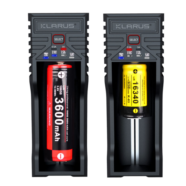 Lader voor oplaadbare batterij - Klarus