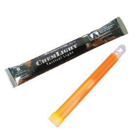 Bâton lumineux orange 12 heures - Cyalume