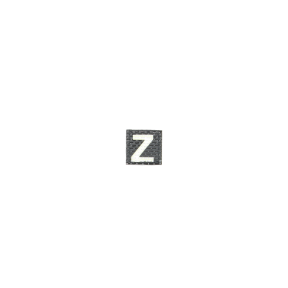 Fotoluminescencyjna naszywka velcro litera Z