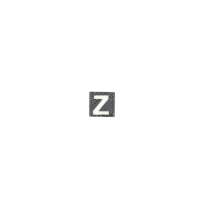 Patch velcro photoluminescent lettre Z