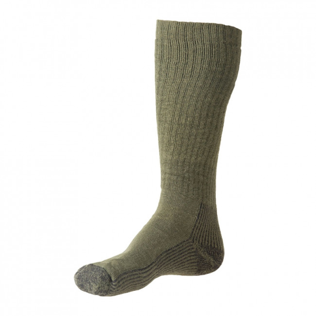 Kampf-Halbsocken aus Wolle, Khaki - Ares